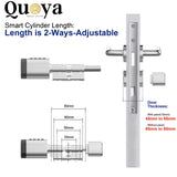 QUOYA Euro Cylinder Smart Lock (K1 Smart Euro Cylinder Lock)