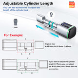 QUOYA Euro Cylinder Smart Lock (K1 Smart Euro Cylinder Lock)