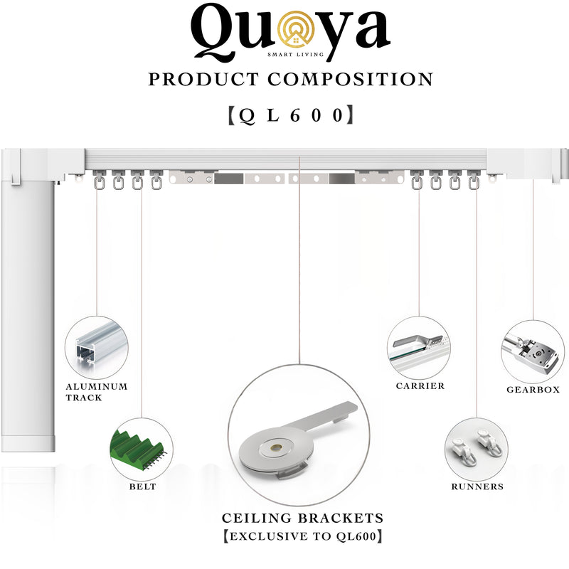 QL600 Smart Electric Curtain Track